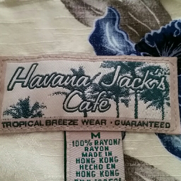 MEN'S  Hawaiian Style Shirt - Picture 4 of 4